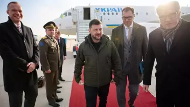 Zelenskiy Almanya'da, ABD Heyetiyle Görüşecek