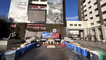 İstanbul'da Uyuşturucu Operasyonu: 1 Ton Ele Geçirildi