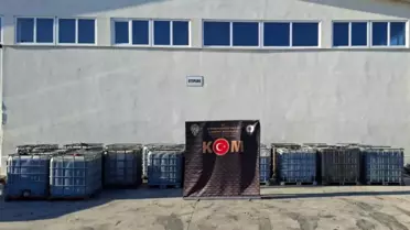 Afyonkarahisar'da Kaçak Akaryakıt Operasyonu