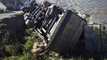 Gazipaşa'da Trafik Kazası: 1 Yaralı