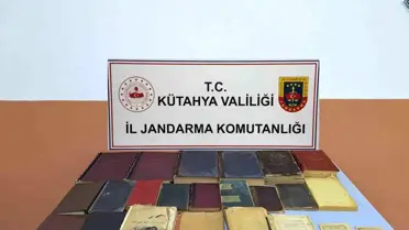 Kütahya'da Tarihi Eser Operasyonu