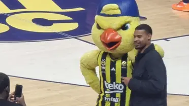 Taraftarı heyecan bastı! Inter'in yıldızı Fenerbahçe Beko'nun maçında görüntülendi