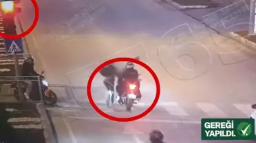 Edirne'de Kırmızı Işık İhlali: Motosiklet Sürücüsü Yakalandı