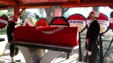 Emekli Tümgeneral Gürsel Öztürk Son Yolculuğuna Uğurlandı