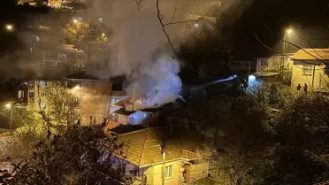 Zonguldak'ta Ev Yangını