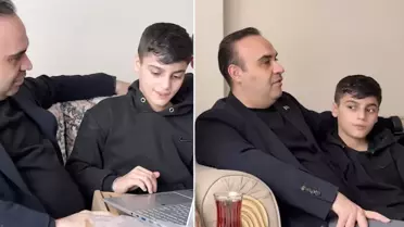 Altın dolu çantayı iade eden çocuklara Bakan Kacır'dan ödül