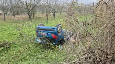 İnegöl'de Yağmur Kazası: 2 Yaralı