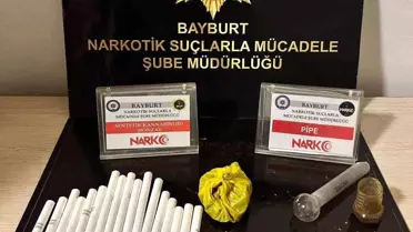 Bayburt'ta Uyuşturucu Operasyonu