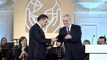 Orta Asya Liderlerine Barış Ödülü