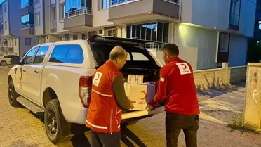 Kızılay Kırşehir'de İhtiyaç Sahiplerine Destek