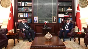 YSK Başkanı Yener'den Veda Ziyareti