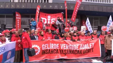 DİSK'ten Adalet Yürüyüşü