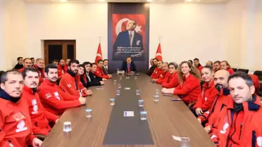 MEB AKUB Ekibi Vali Akbıyık'ı Ziyaret Etti