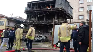 Araçtaki yangın önünde park ettiği kafeyi küle çevirdi: Yarın açılışını yapacaktık