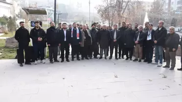 Kilis ve Malatya'da Filistin Eylemi