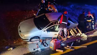 Mardin'de Kaza: 2 Yaralı