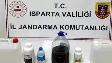 Isparta'da Kaçak İçki ve Parfüm Operasyonu