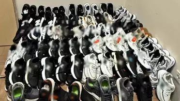 Afyonkarahisar'da 60 Çift Sahte Ayakkabı Ele Geçirildi
