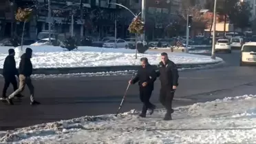 Batman polisinden örnek davranış
