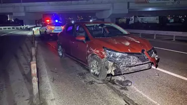 Alkollü Sürücü Kazada 1 Kişi Ağır Yaralandı