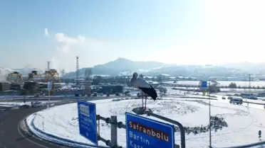 Karabük'te 2 Metreyi Bulan Kar Yağışı