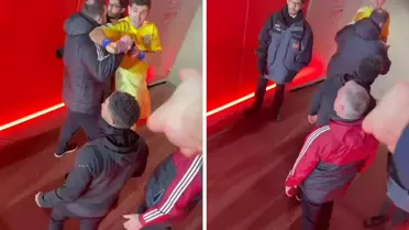 Olay kaleci Emiliano Martinez 4 gol yediği maçın ardından çıldırdı