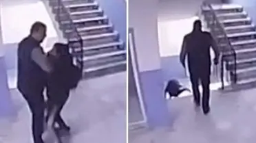 Otizmli öğrencisini merdivenden iten okul müdürüne tahliye