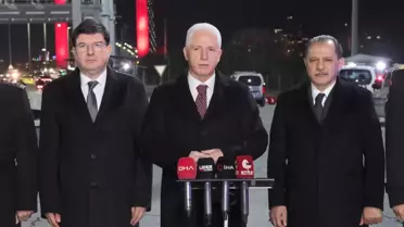 İstanbul Valisi Davut Gül, Yeni Yılı Denetim Noktalarında Karşıladı