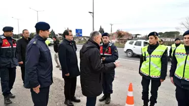 Vali Özkan, Yılbaşı Güvenlik Önlemlerini İnceledi