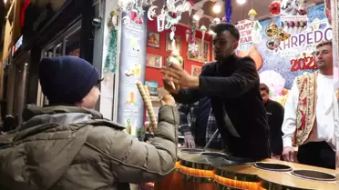 Taksim Meydanı'nda Yılbaşı Coşkusu