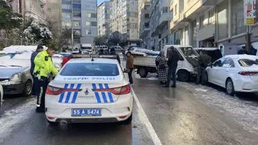 Samsun'da Buzlanma Kazalara Neden Oluyor