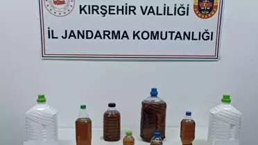 Kırşehir'de Kaçak İçki Operasyonu