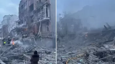 Rusya Harkov'a füzelerle saldırdı: Çok sayıda yaralı var