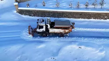 Gümüşhane'de Karla Mücadele İncelemesi