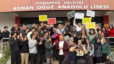 Emekli Öğretmen Nihat Emelce'ye Duygusal Veda