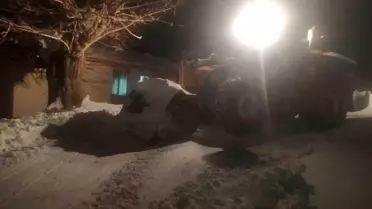 4 gündür mahsur kalan vatandaş evine ulaştırıldı