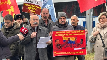 HKP'den ABD'ye Venezuela Protestosu