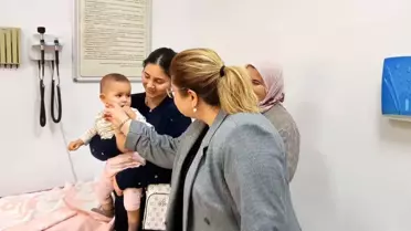 Kaymakam Doğru'dan Hastane Ziyareti