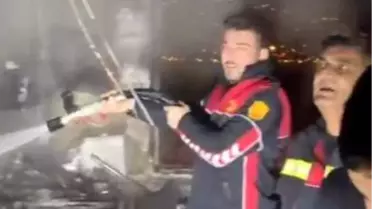 Düziçi'nde Ev Yangını Kontrol Altına Alındı