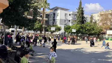 Alanya'da Okulda Yangın Çıktı