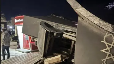 Marmara Saraylar'da dev ekran devrildi