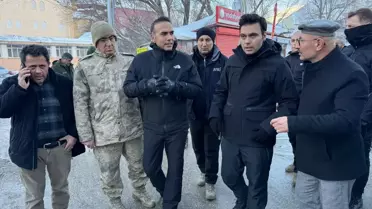 Çatak'ta Çığ İncelemesi