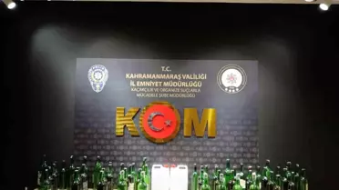 Kahramanmaraş'ta Kaçak İçki Operasyonu