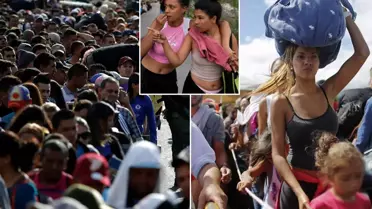 Kolombiya, Venezuela'dan mülteci akınına hazırlanıyor! Sınıra binlerce asker sevk edildi