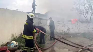 Edirne'de Yangın: Ev Kullanılamaz Hale Geldi