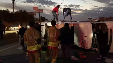 Hatay'da Zincirleme Kaza: 18 Yaralı