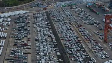Haydarpaşa Limanı'nda Sıfır Otomobil Yoğunluğu