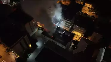 Kartal'da Çatı Yangını: 1 Yaralı