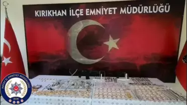 Kırıkhan'da Altın Soygunu: 4 Şüpheli Tutuklandı