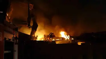 Malatya'da Yatakhanede Yangın: 2 Yaralı